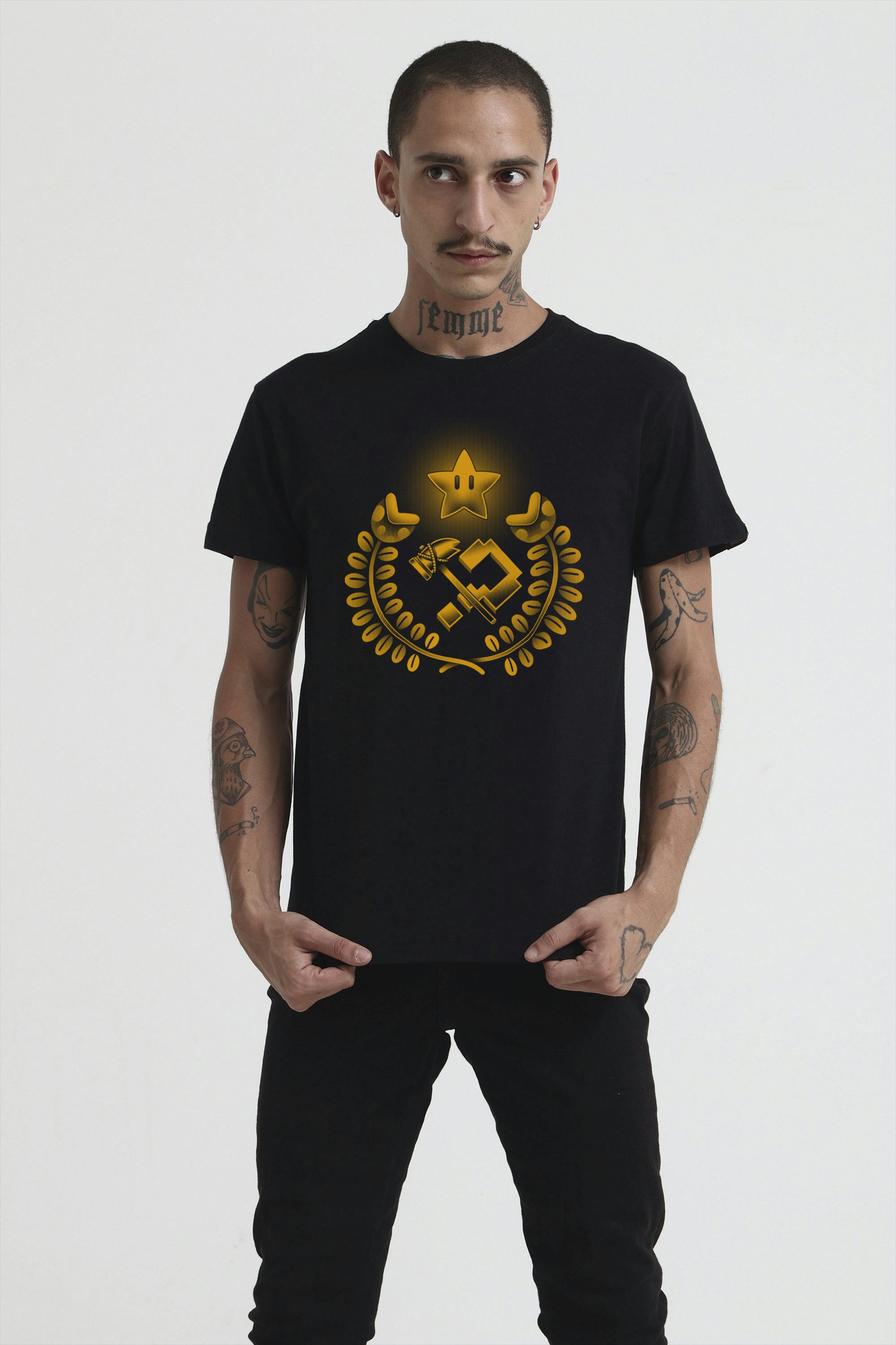 Camiseta Básica Preto Noir - Chico Rei