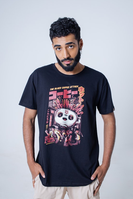 Camiseta Black Coffee Attack