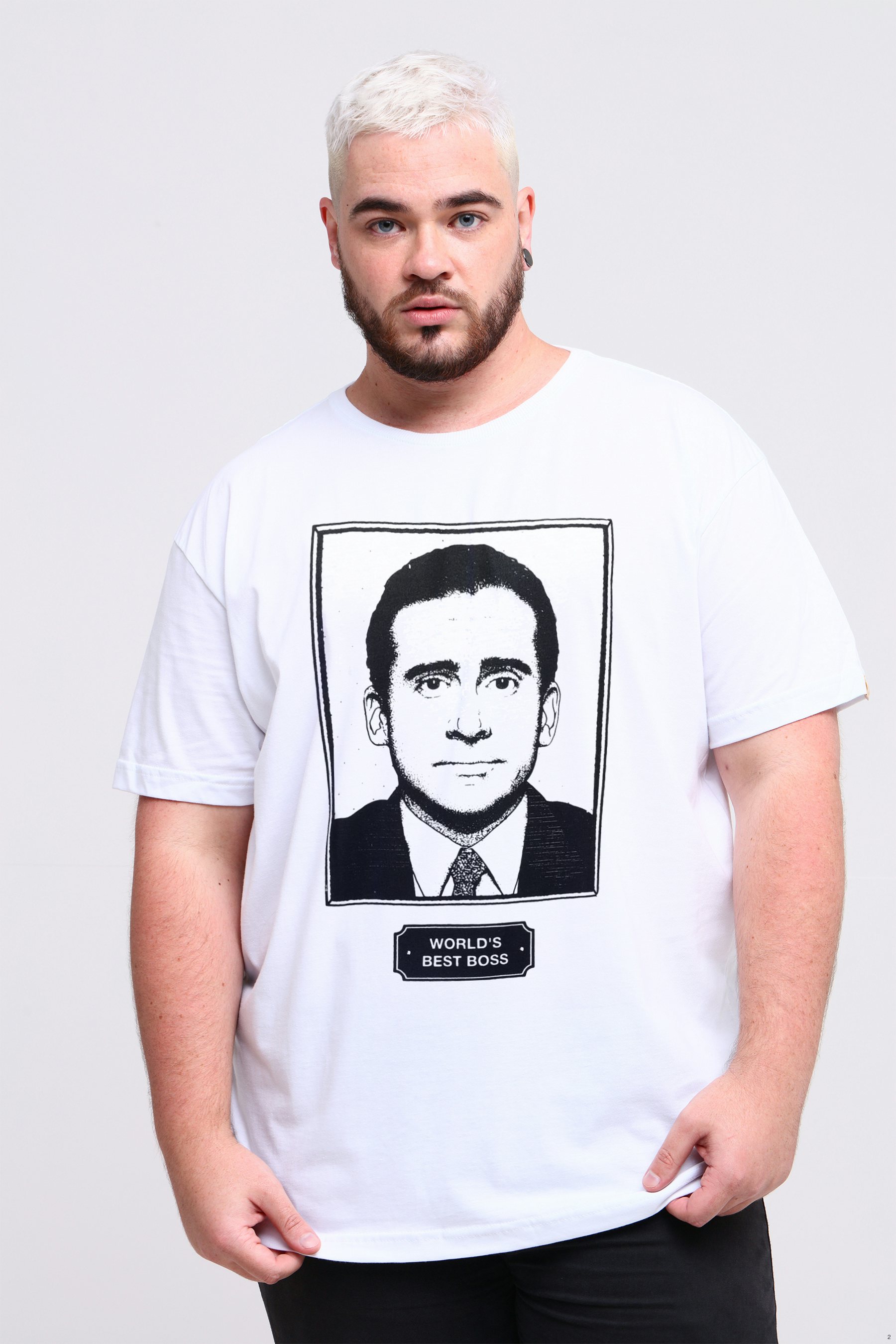 Camiseta camisa Dunder Mifflin The office Escritório 3 opções de cor