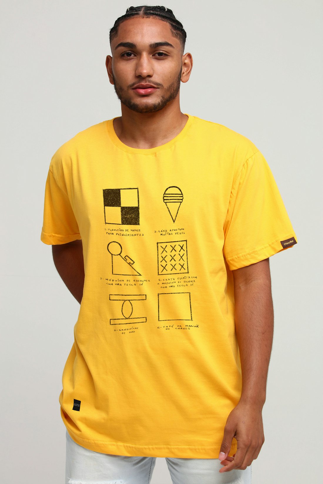 Camiseta Xadrez, Tabuleiro