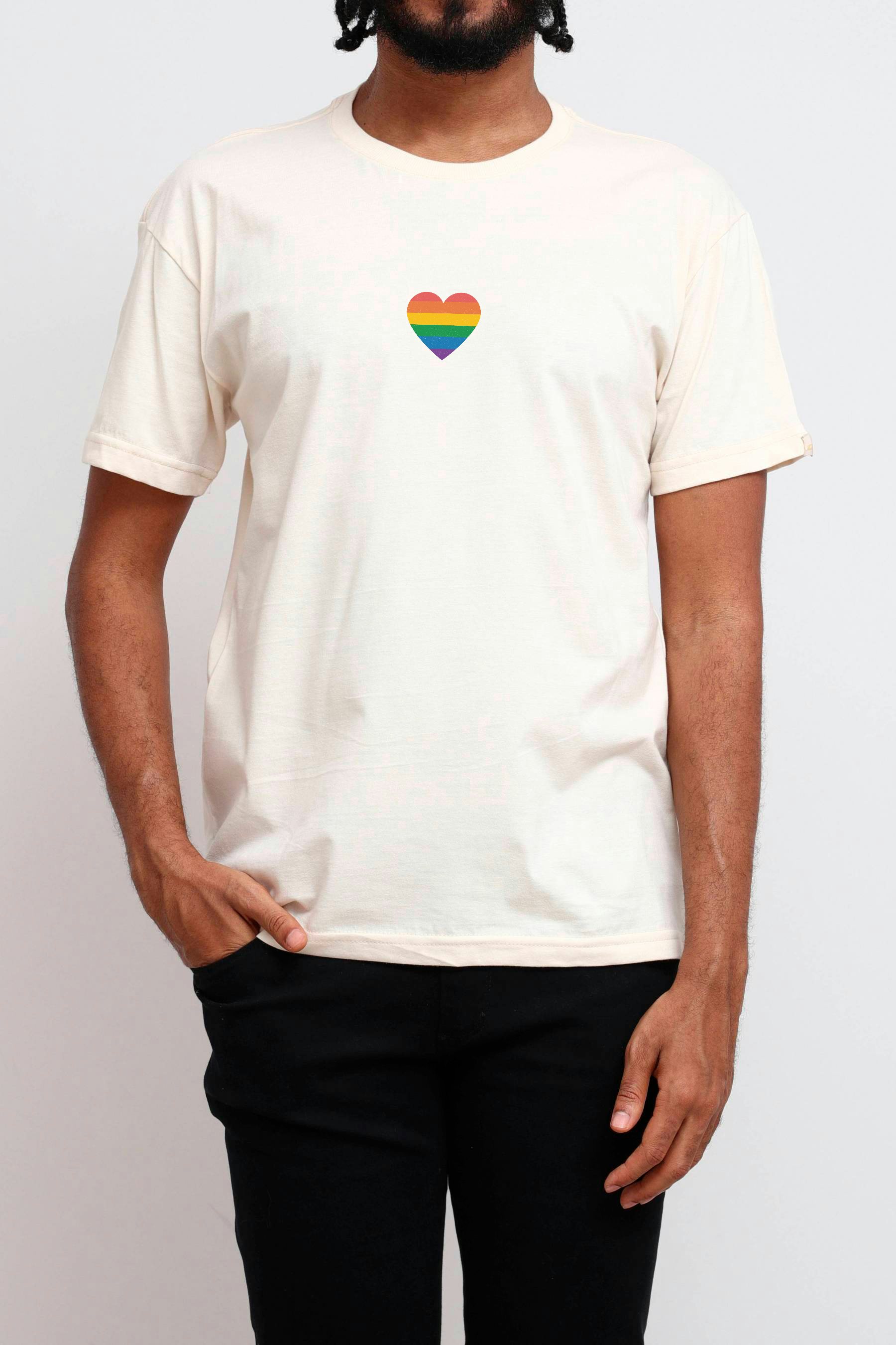 Camiseta Rainbow Heart