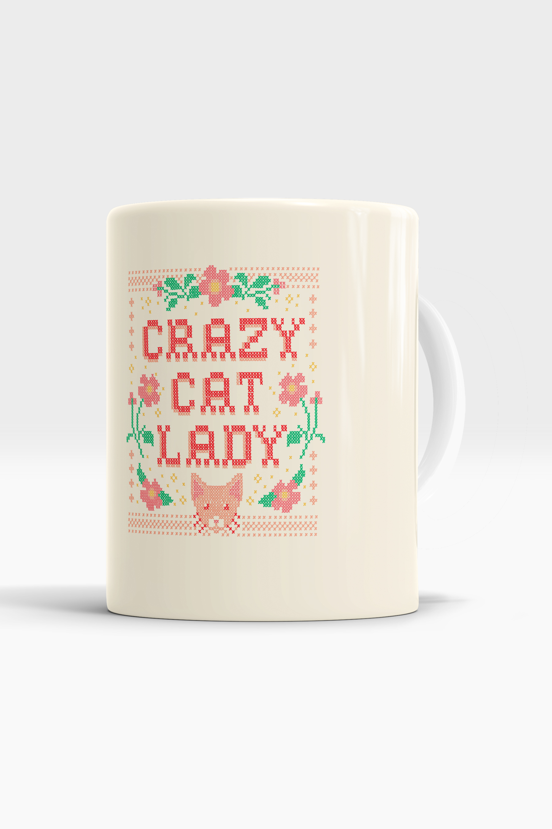 Caneca Crazy Cat Lady - Chico Rei