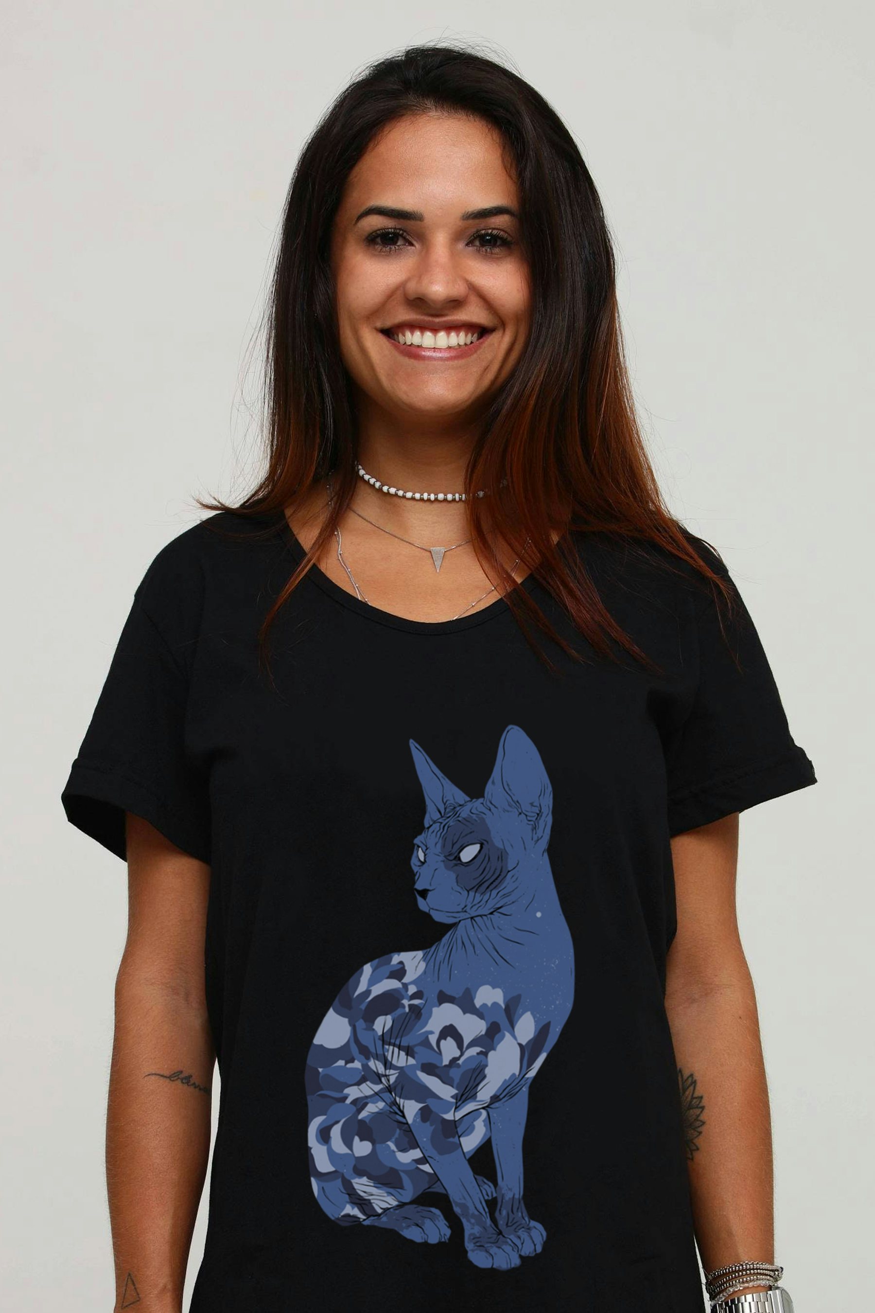 Camiseta Midnight Cat