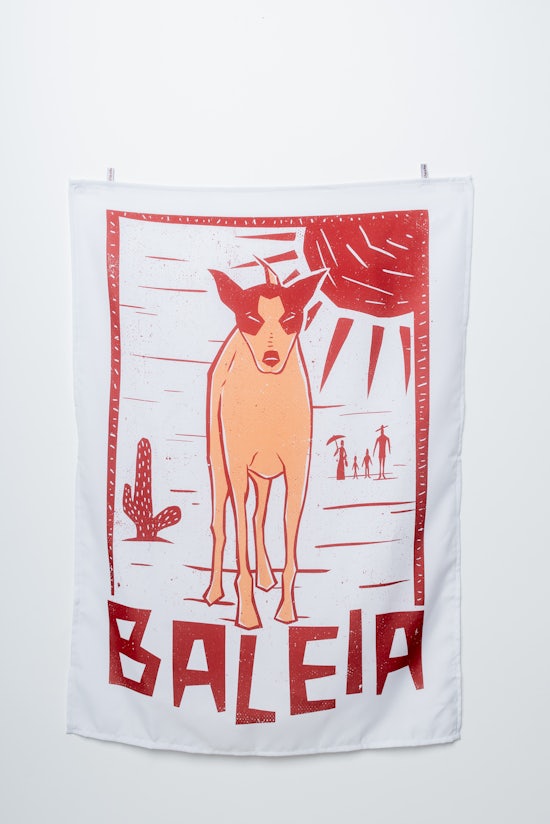 Bandeira Decorativa Baleia