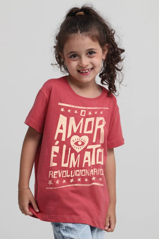 Camiseta Infantil Ato Revolucionário
