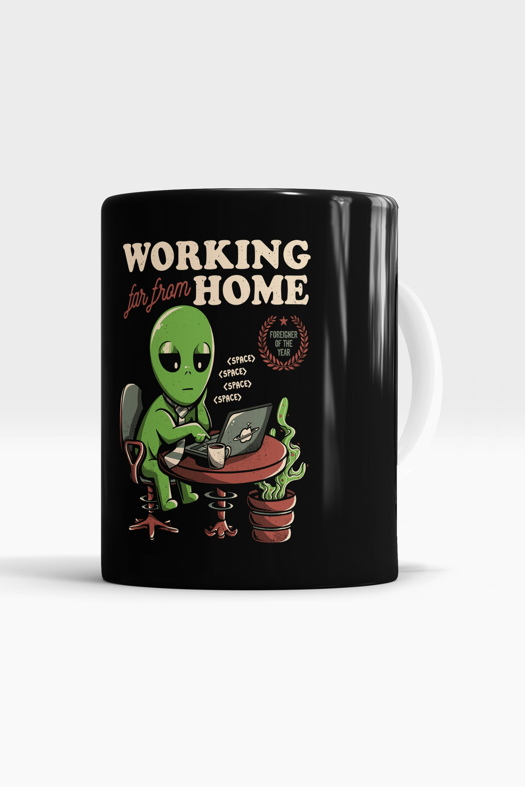 Caneca Working Far From Home