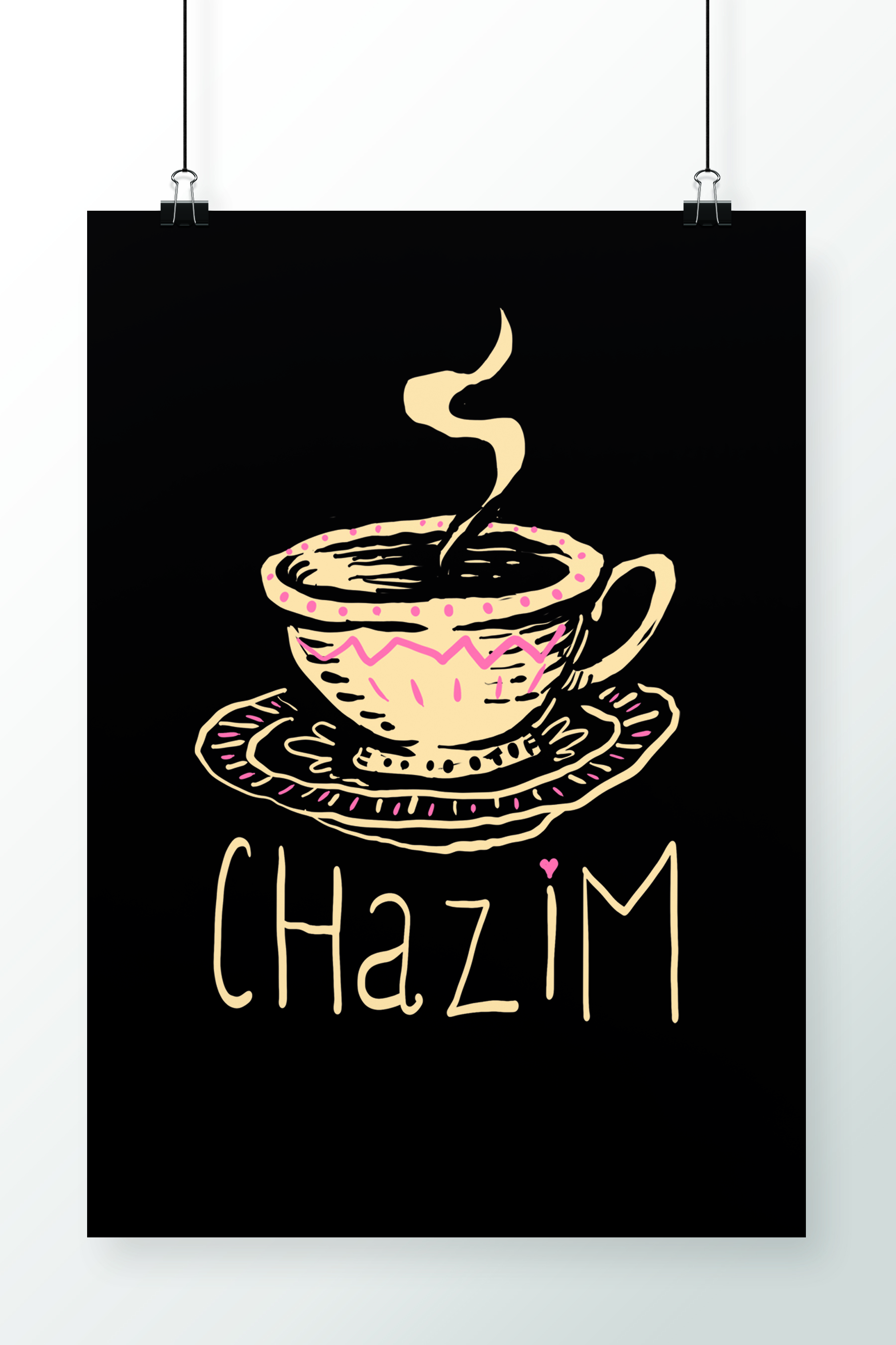Poster Chazim - Chazim na Chico Rei - Chico Rei