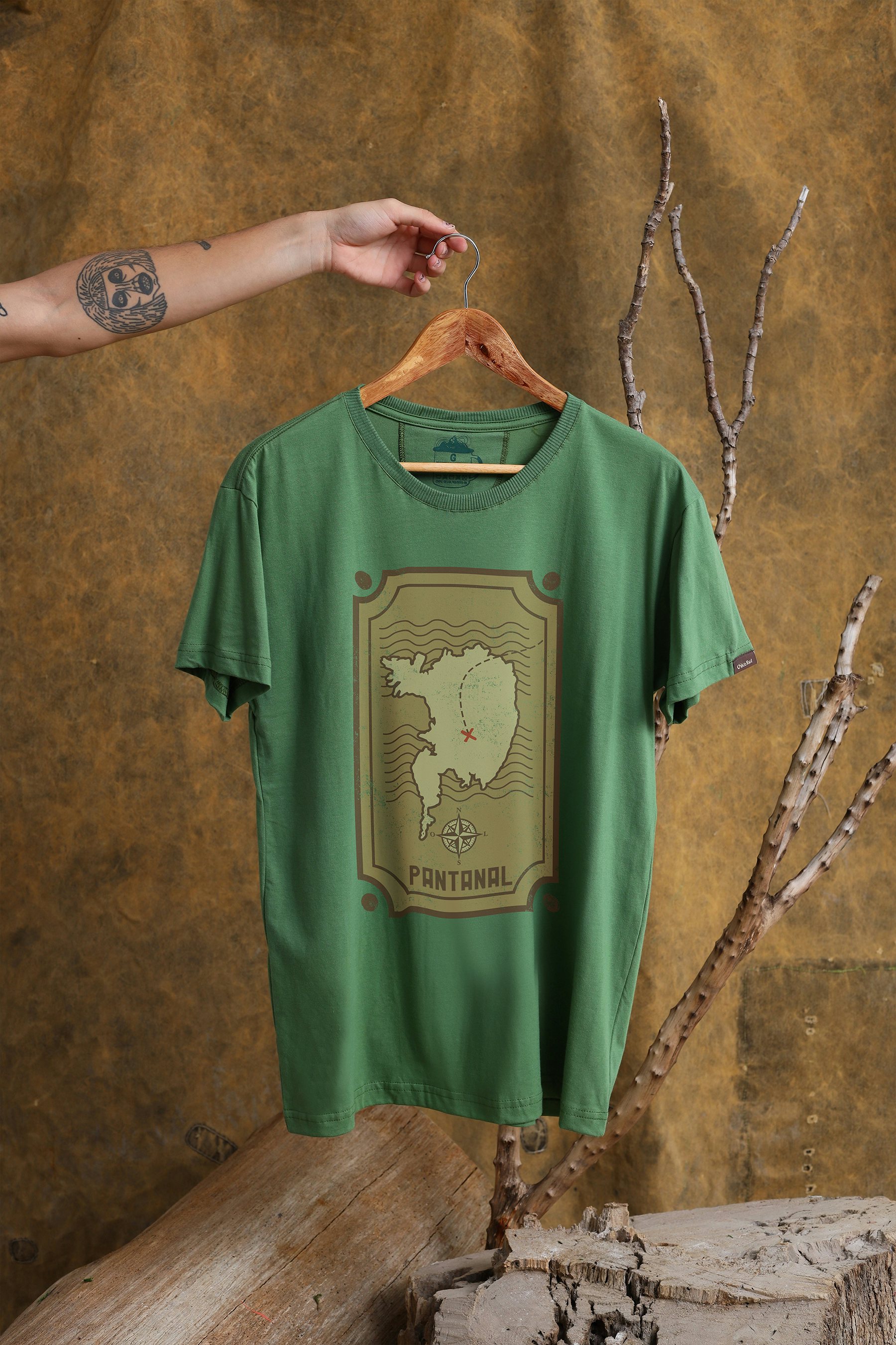 Camiseta Postal Pantanal