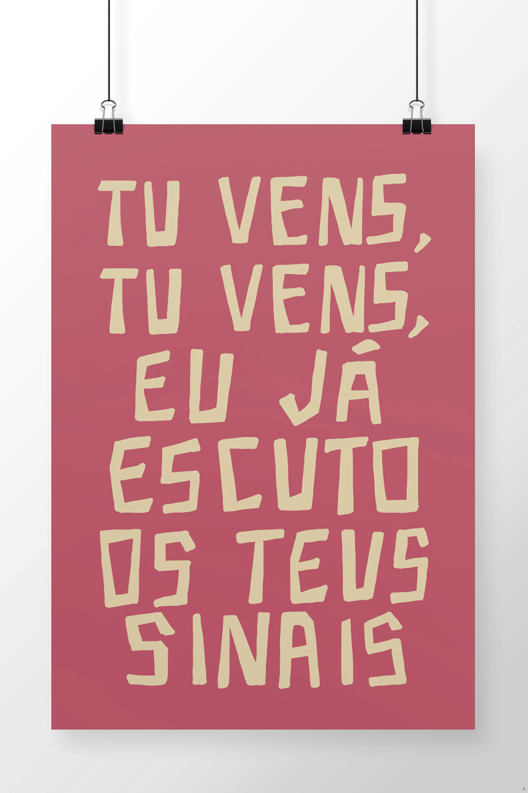 Poster Tu Vens, Tu Vens - Chico Rei