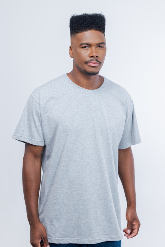 Camiseta Básica Mescla Gaivota