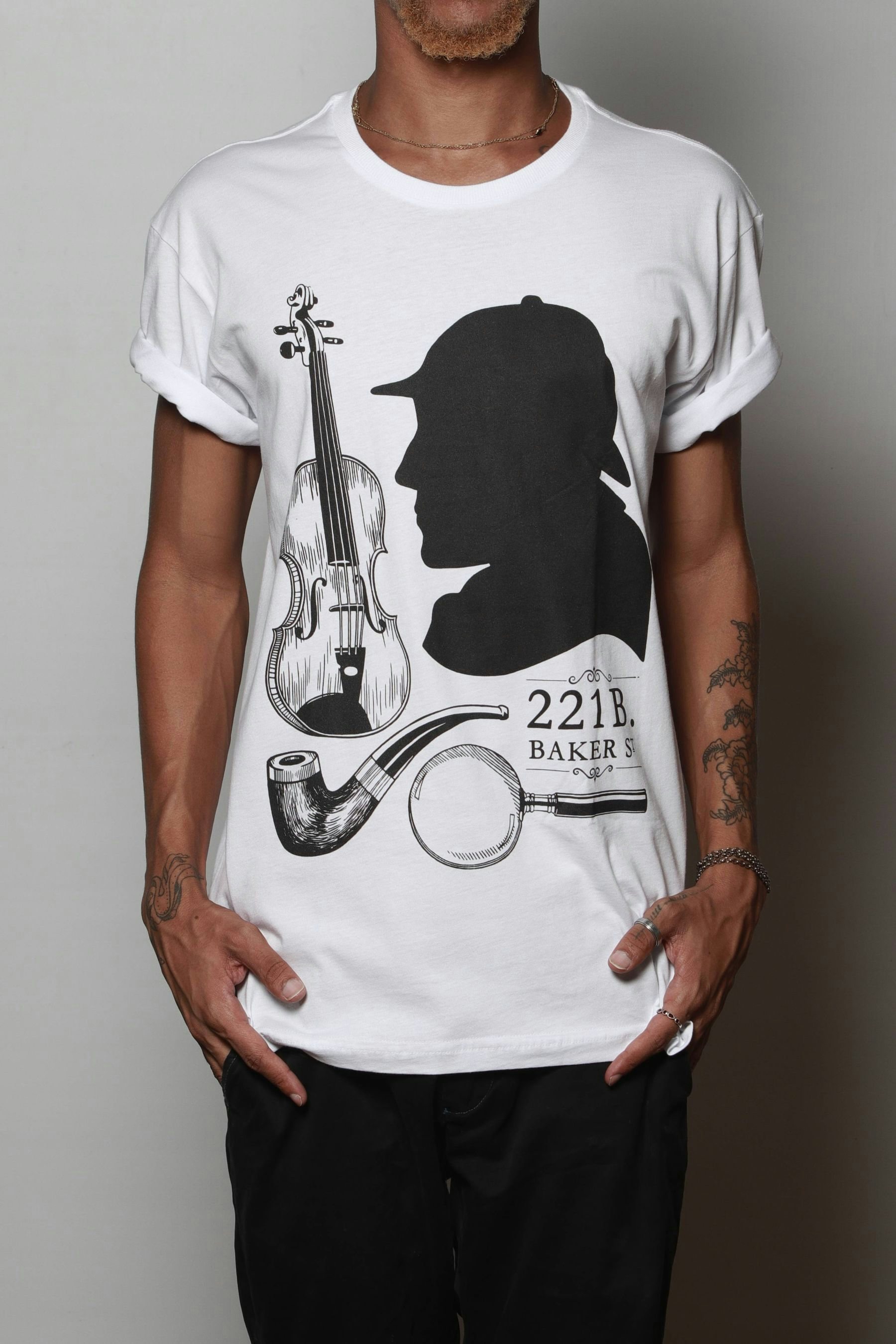 Camiseta Sherlock Holmes
