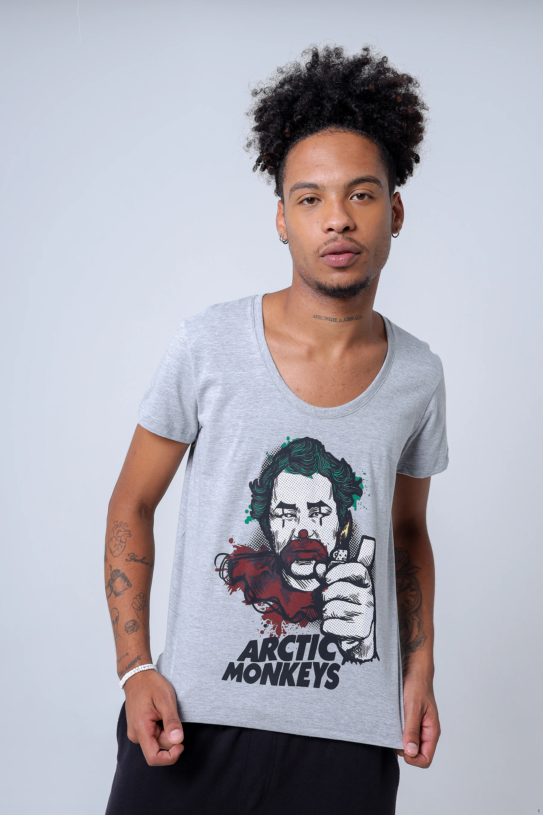Camiseta Arctic Monkeys - Camiseta Rock - Chico Rei