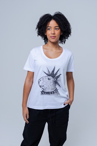 Camiseta Feminina Verão envio imediato estampas a escolher