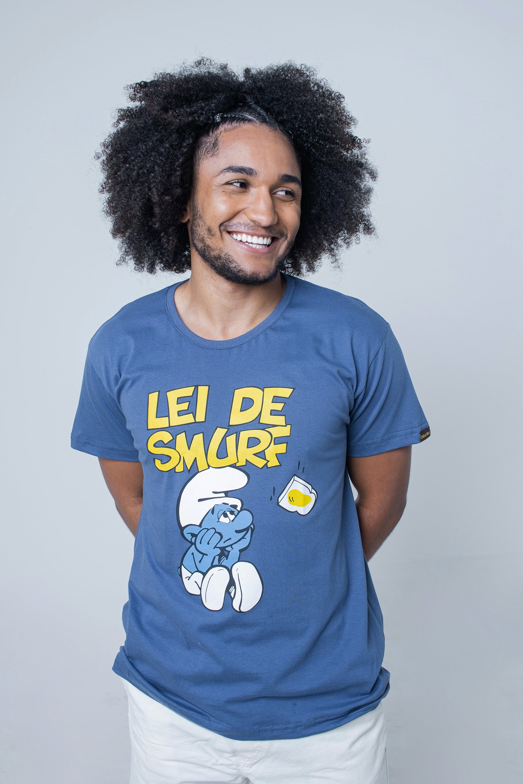 Camiseta Lei de Smurf