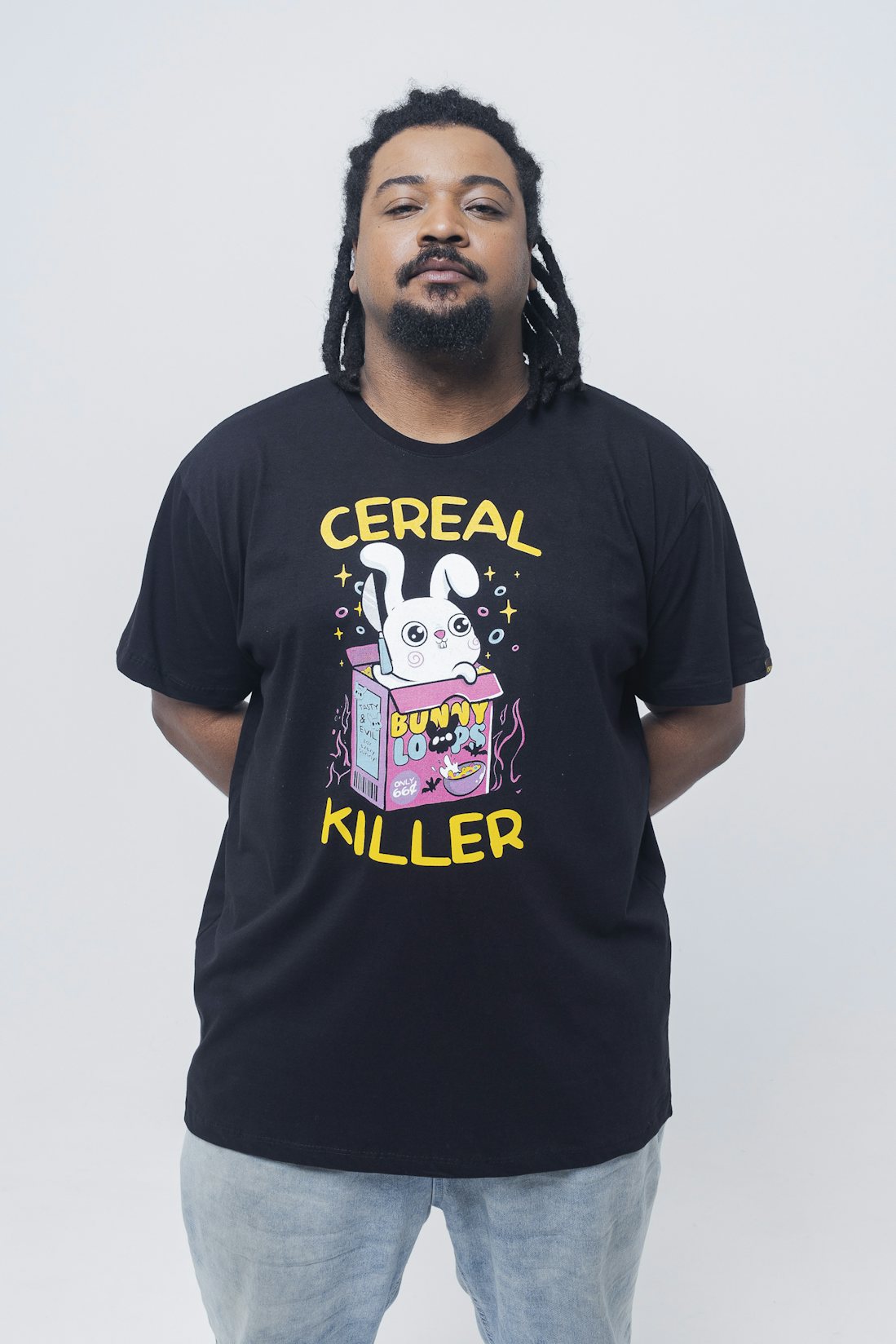 Camiseta Cereal Killer Psycho Bunny - Camiseta Estampada - Chico Rei