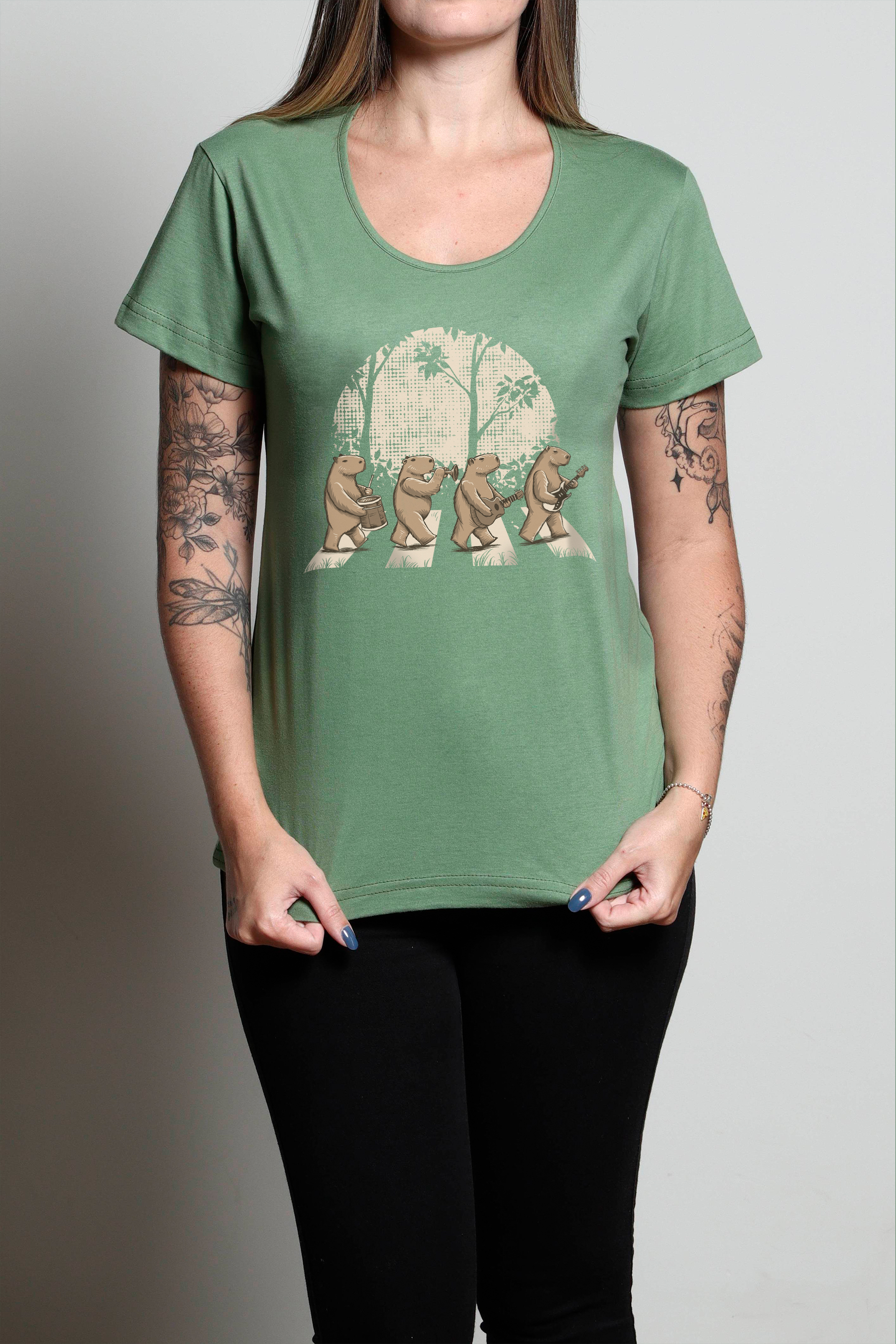 camisas femininas de rock