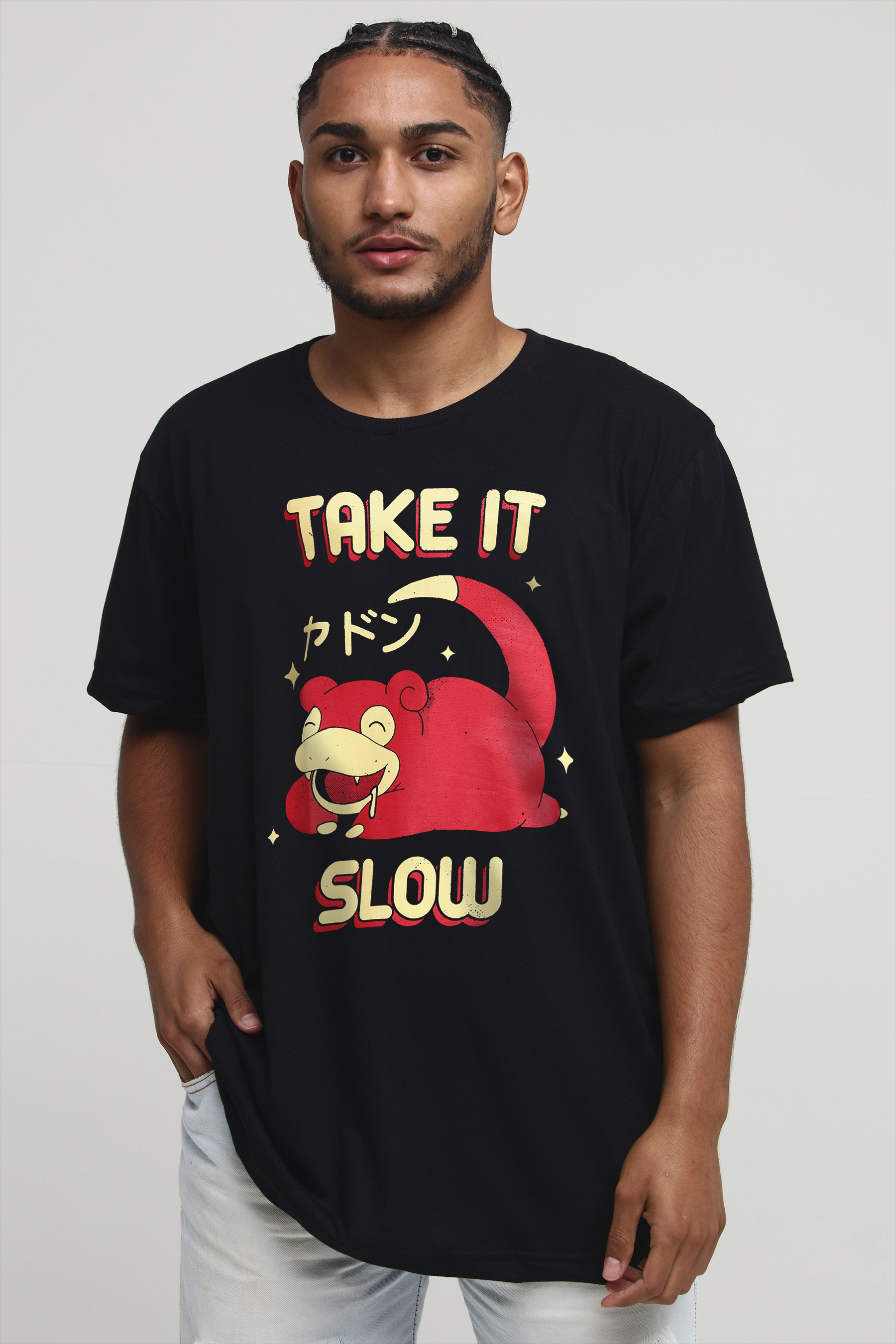 Camiseta Slowpoke - Camisetas Pokémon - Chico Rei