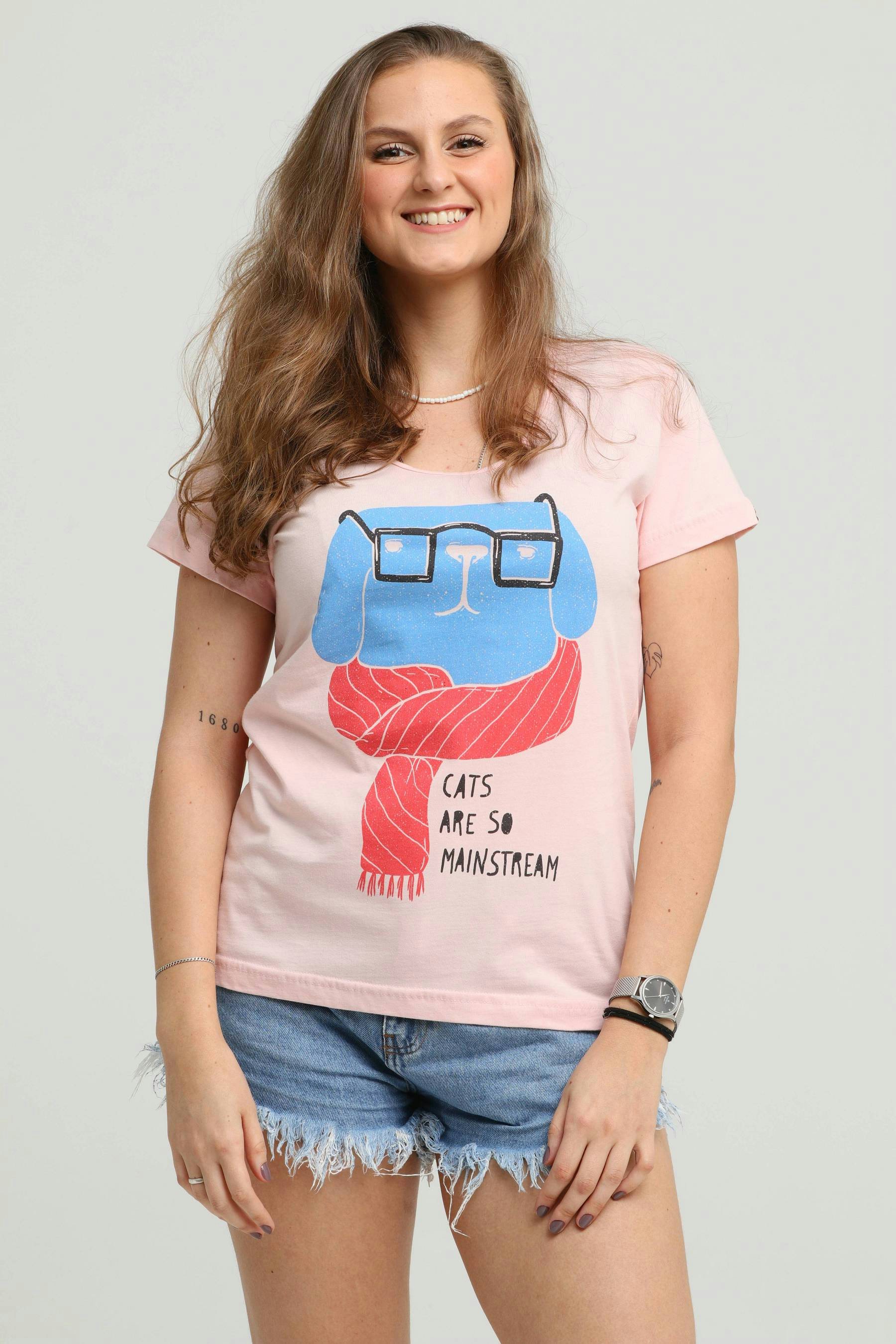Camiseta Cão Hipster