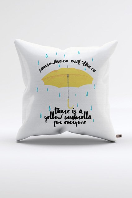Almofada Yellow Umbrella