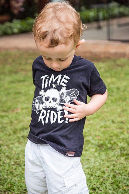 Camiseta Infantil Skate