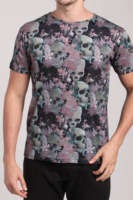 Camiseta Caveiras