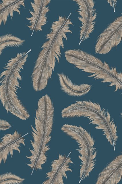 Estampa Camiseta Feathers