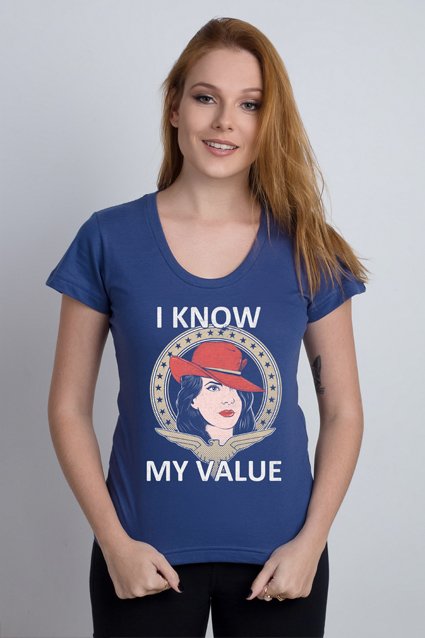 Camiseta I Know My Value