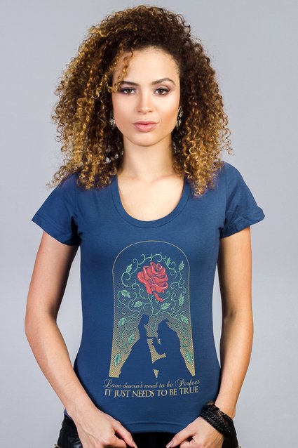 Camiseta A Bela e a Fera