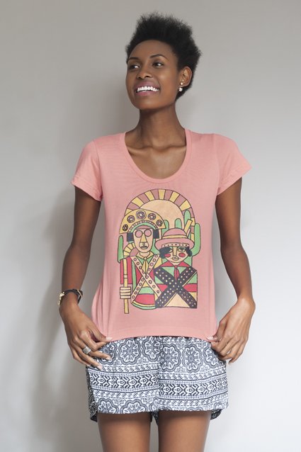 Camiseta Lampião e Maria Bonita