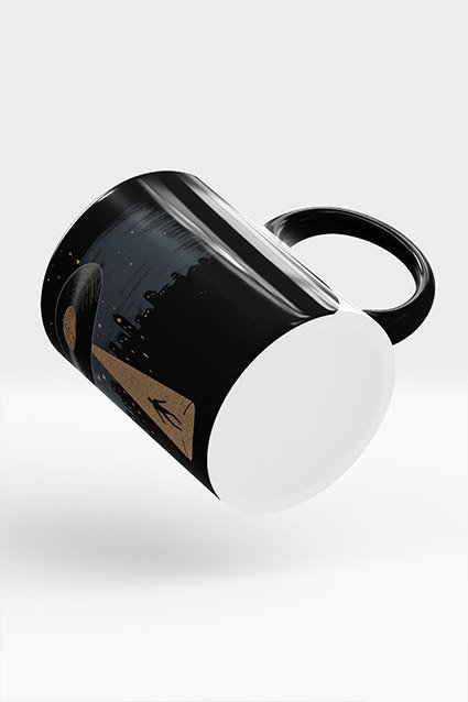 Estampa Caneca Abducted by Music