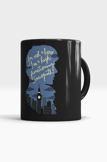 Caneca Not a Hero