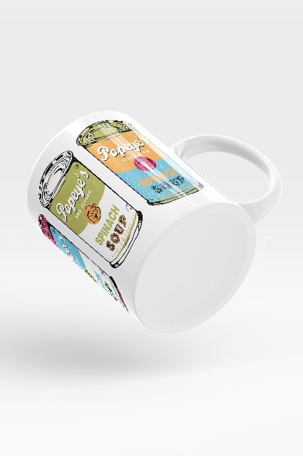 Estampa Caneca Popeye Art