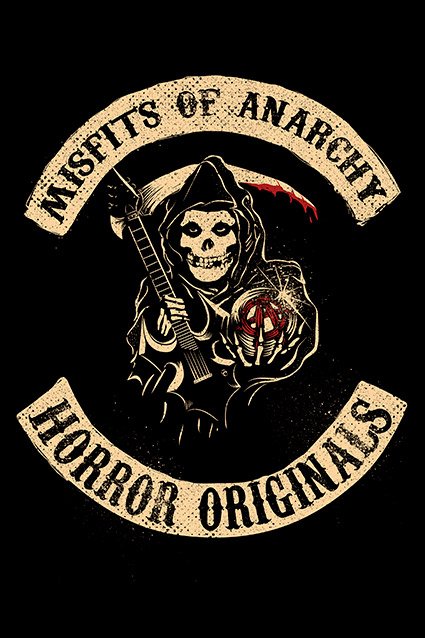 Estampa Capa Misfits of Anarchy
