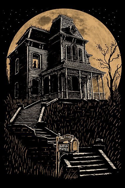 Estampa Capa Bates Motel