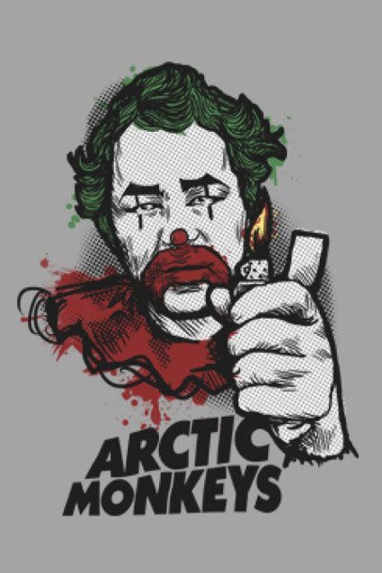 Estampa Manga Longa Arctic Monkeys