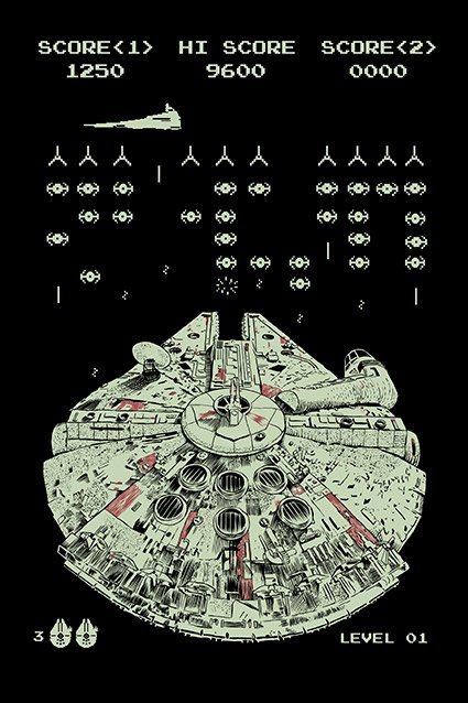 Estampa Manga Longa Space Smuggler