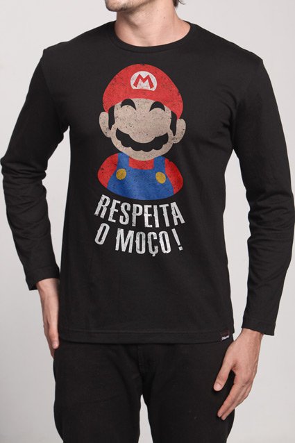 Manga Longa Bigode Grosso