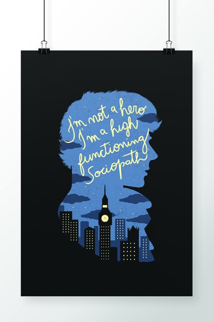 Poster Not a Hero