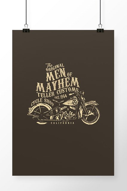 Poster Men of Mayhem