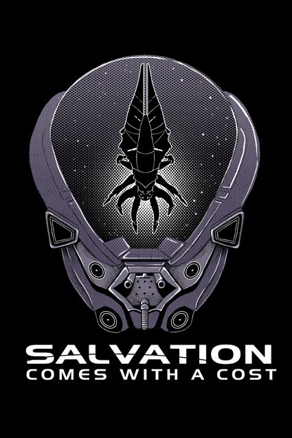 Estampa Sketchbook Mass Effect