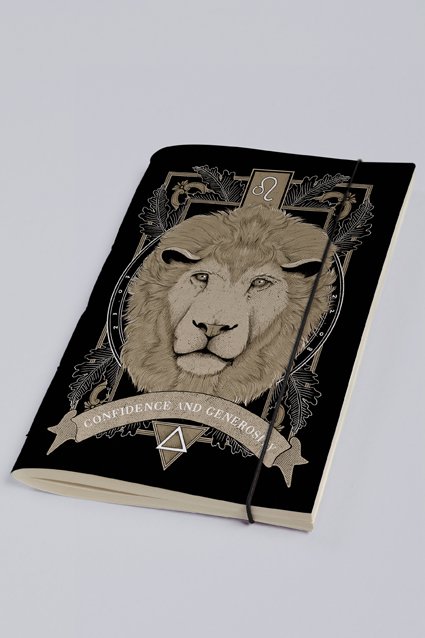 Estampa Sketchbook Leo