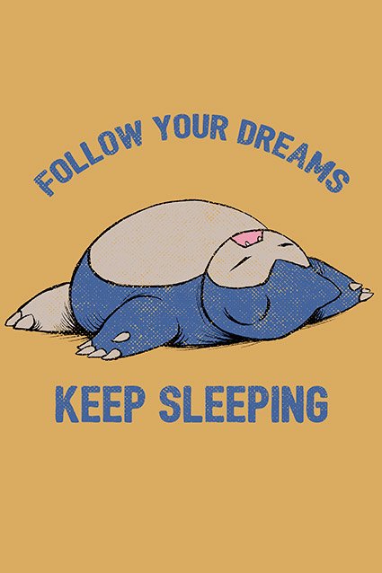 Estampa Sketchbook Follow Your Dreams